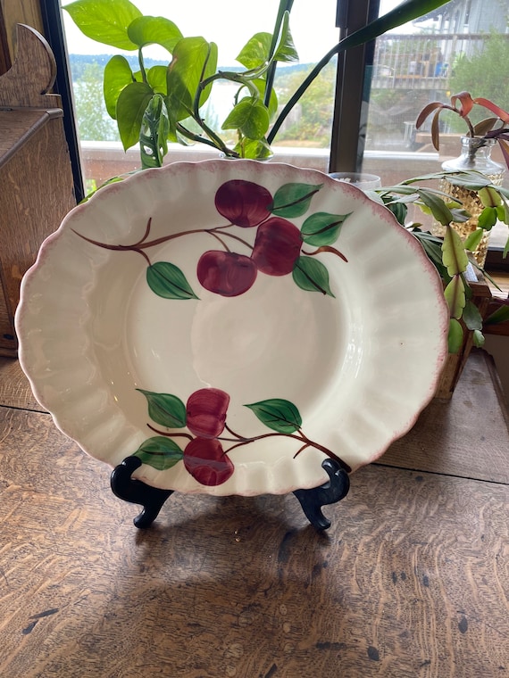 Art & Collectibles Collectibles Memorabilia Blue Ridge Crab Apple Plate ...
