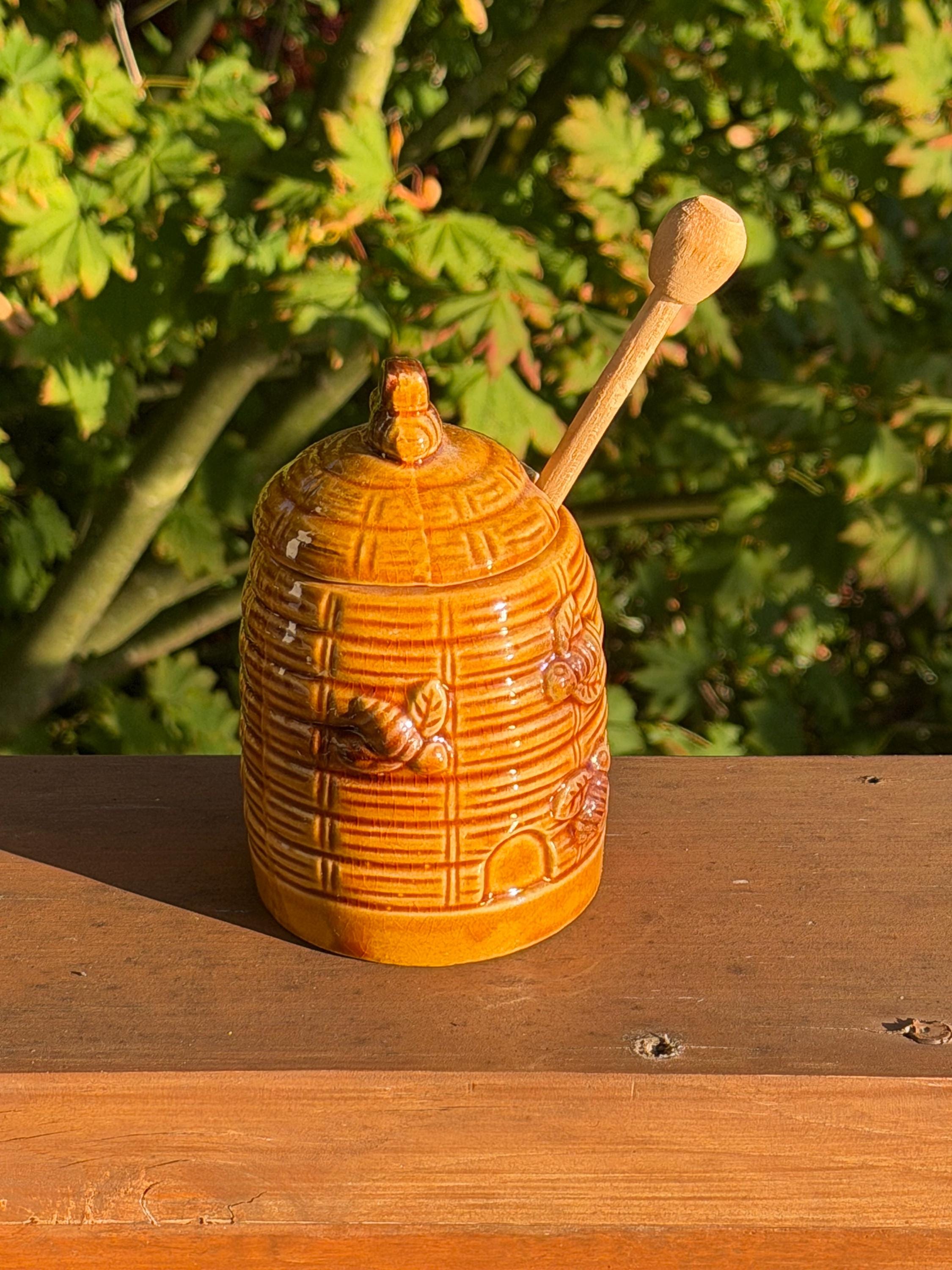 ハニーポット　Pot a Miel　ドイツ　アンティーク Antique Vintage Honey Pot - Etsy