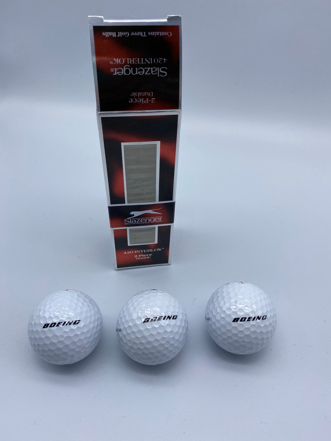 Vintage Boeing Golf Balls in Box Pristine Condition 3 Etsy