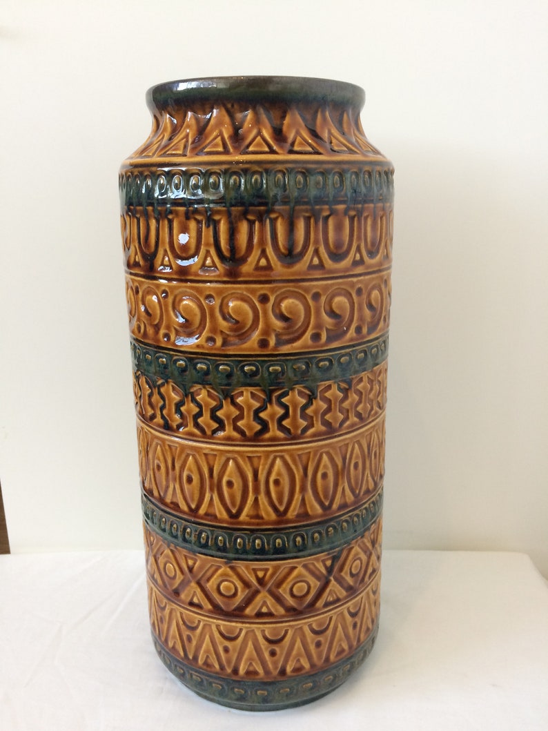 Germany MCM Bay Ceramic Floor Vase 92-40 W