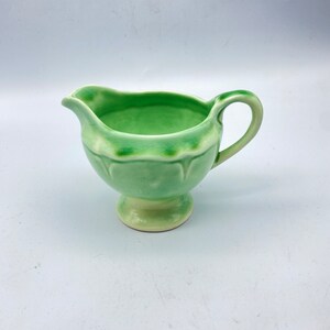 vintage Mint Green Ceramic Pitcher Creamer