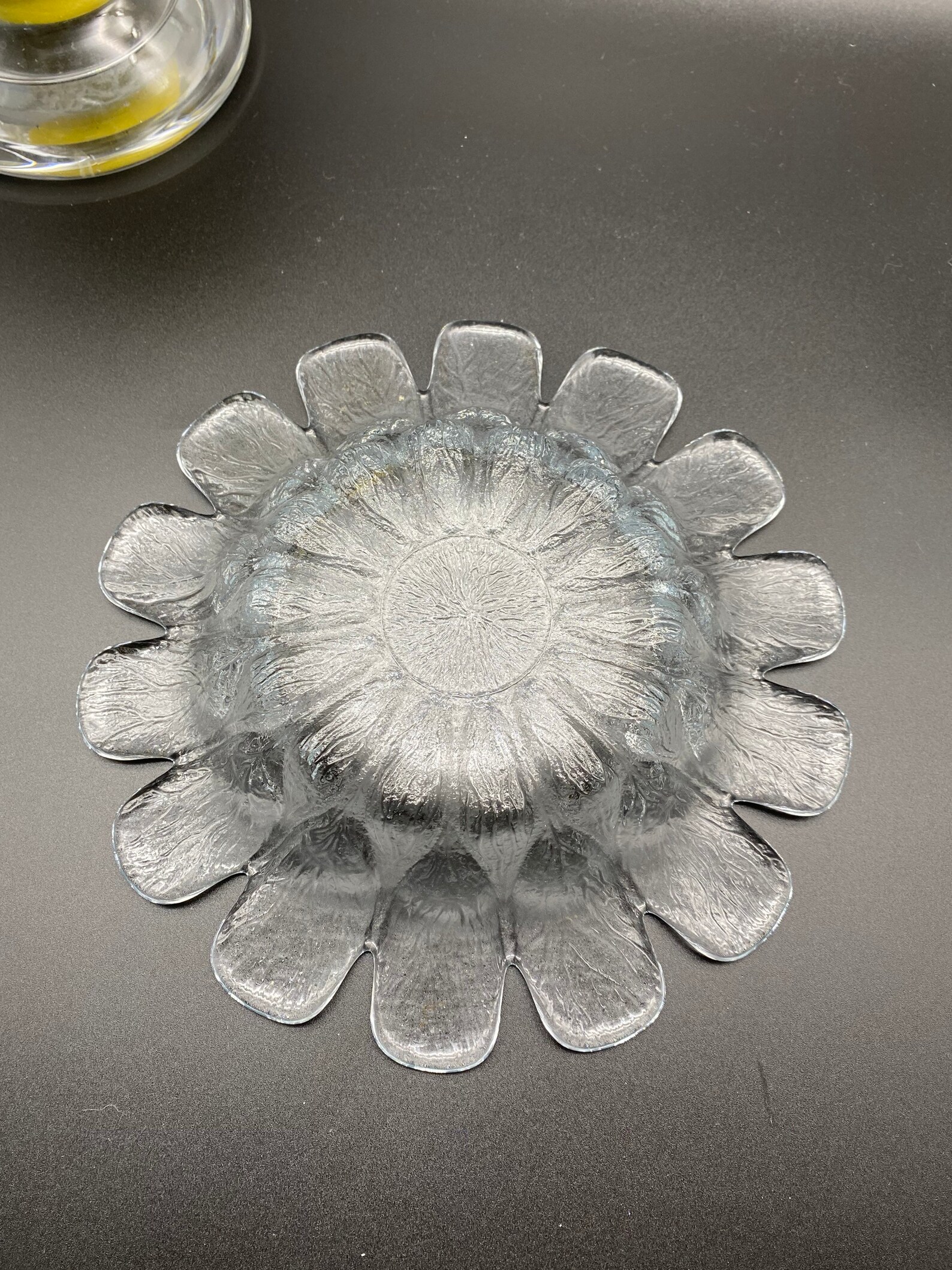 Vintage Holmegaard Glass Daisy Bowl Danish Glass Scandinavian - Etsy