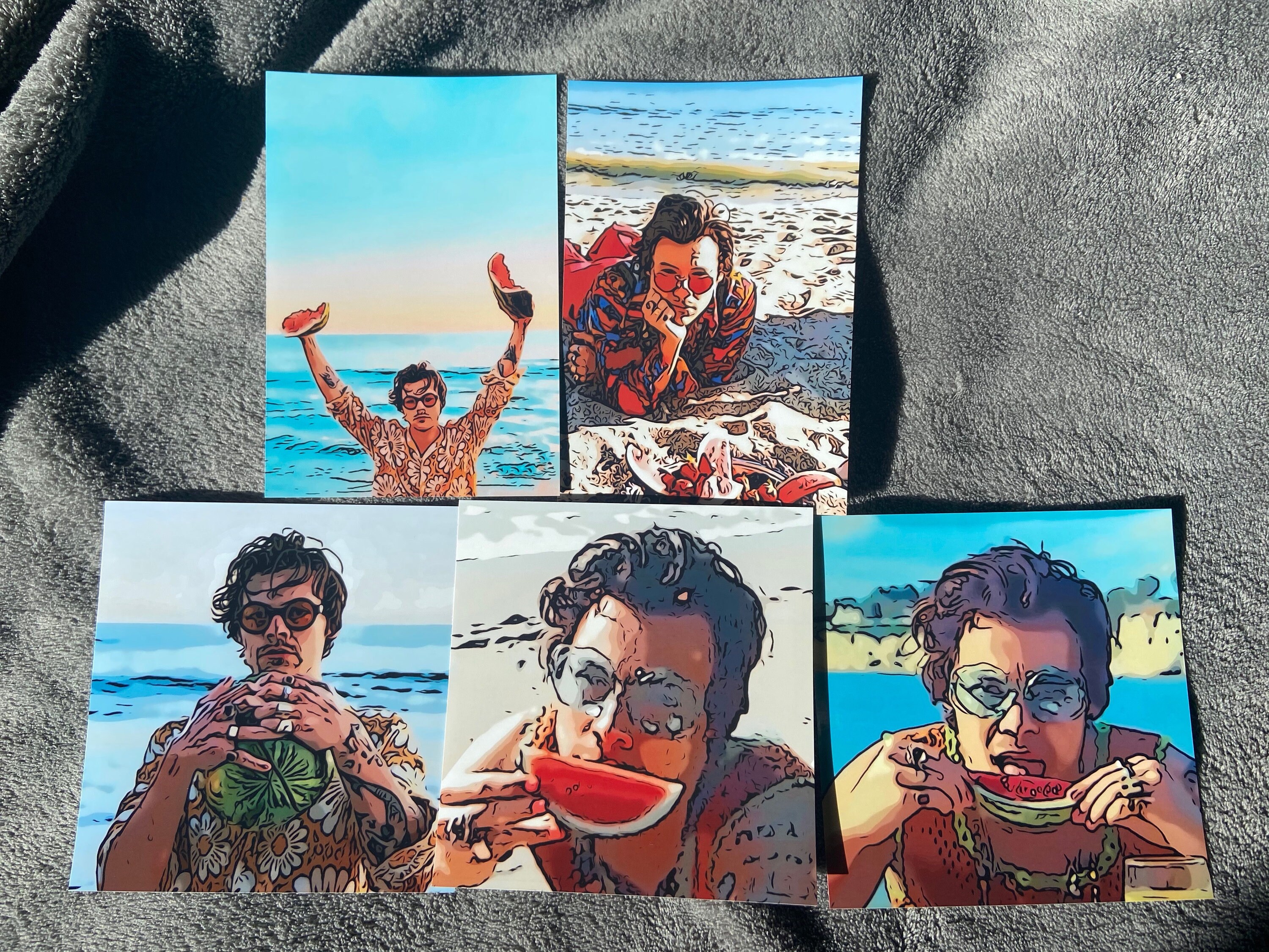 Harry Styles Watermelon Sugar Cartoon Prints - Etsy Australia Harry Styles Watermelon Sugar Cartoon Prints - Etsy Australia