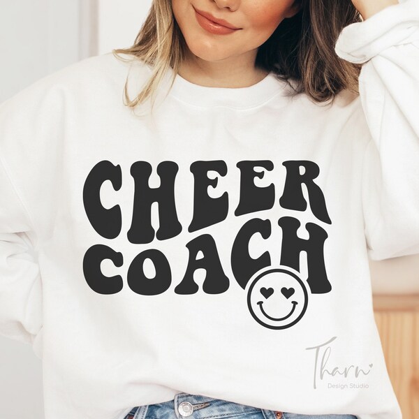 Cheer Coach svg Cheerleader svg, Cheerleading svg, Game day svg, Cheer Mom svg, Cheer Squad, Sublimation png, Sports shirt cricut file Dxf