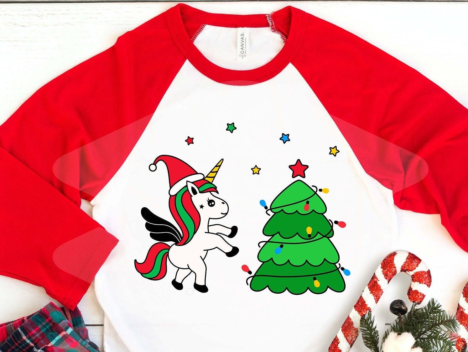 Christmas Unicorn Svg Kids Christmas Svg Christmas Shirt Svg Etsy