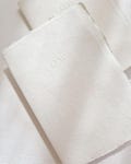 Vow Books, Set of 2 | Vow Books | Off-white Handmade Paper with Blindpress product logo