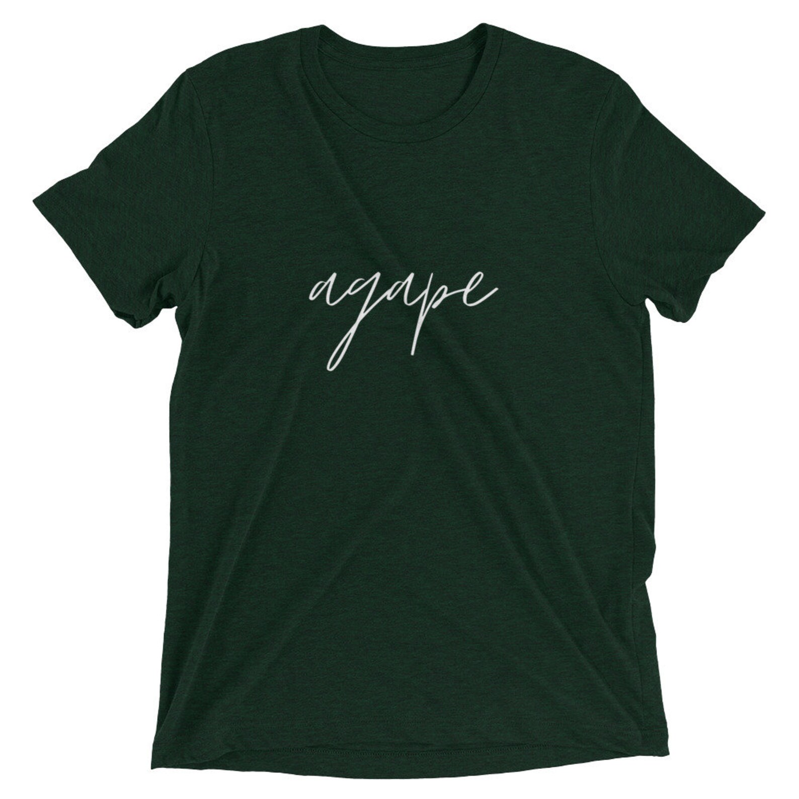 Agape Love Christian T-shirt Christian Apparel Men Women | Etsy