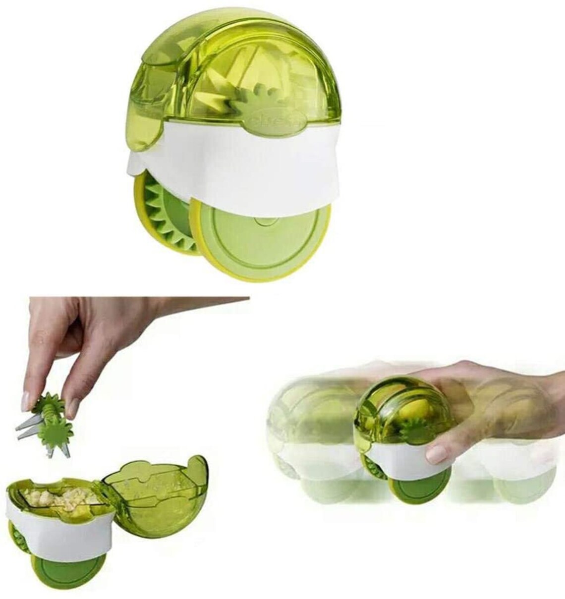 Garlic Chopper Roller Press Mincer Etsy