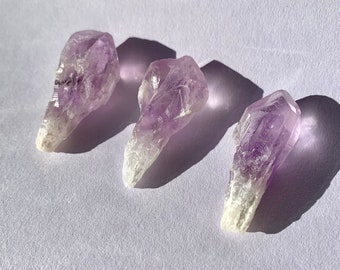 High Quality Raw Amethyst Points - Amethyst Tooth - Cheap Amethyst Points - Cheap Crystals - Amethyst Crystal Points - Natural Amethyst