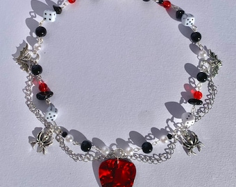 Dungeon Master Beaded Necklace - ST Inspired Necklace - Beaded Necklace - Eddie Inspired Necklace