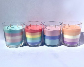 LGBTQAI+ Candles - Pride Candles - Queer Candles - Gay Candles - Bi Candle - Unique Candles - Trans Candle - Lesbian Candle - Pan Candle