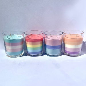 LGBTQAI+ Candles - Pride Candles - Queer Candles - Gay Candles - Bi Candle - Unique Candles - Trans Candle - Lesbian Candle - Pan Candle