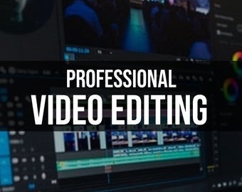 Cheap Custom Professional Video Editing - Video Editor for Youtube - Gaming Video Editor - Vlog Video Editor - Wedding Montage Editing
