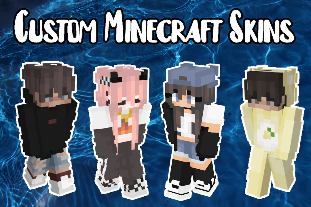 Make you the best custom minecraft skin for low price by Avethea