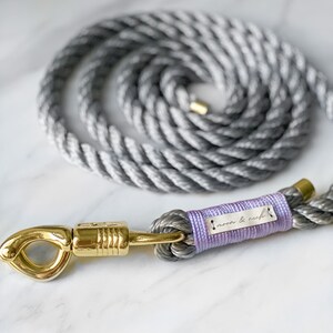 Lead rope for horses/ponies with panic hooks, different colours - moon&neck