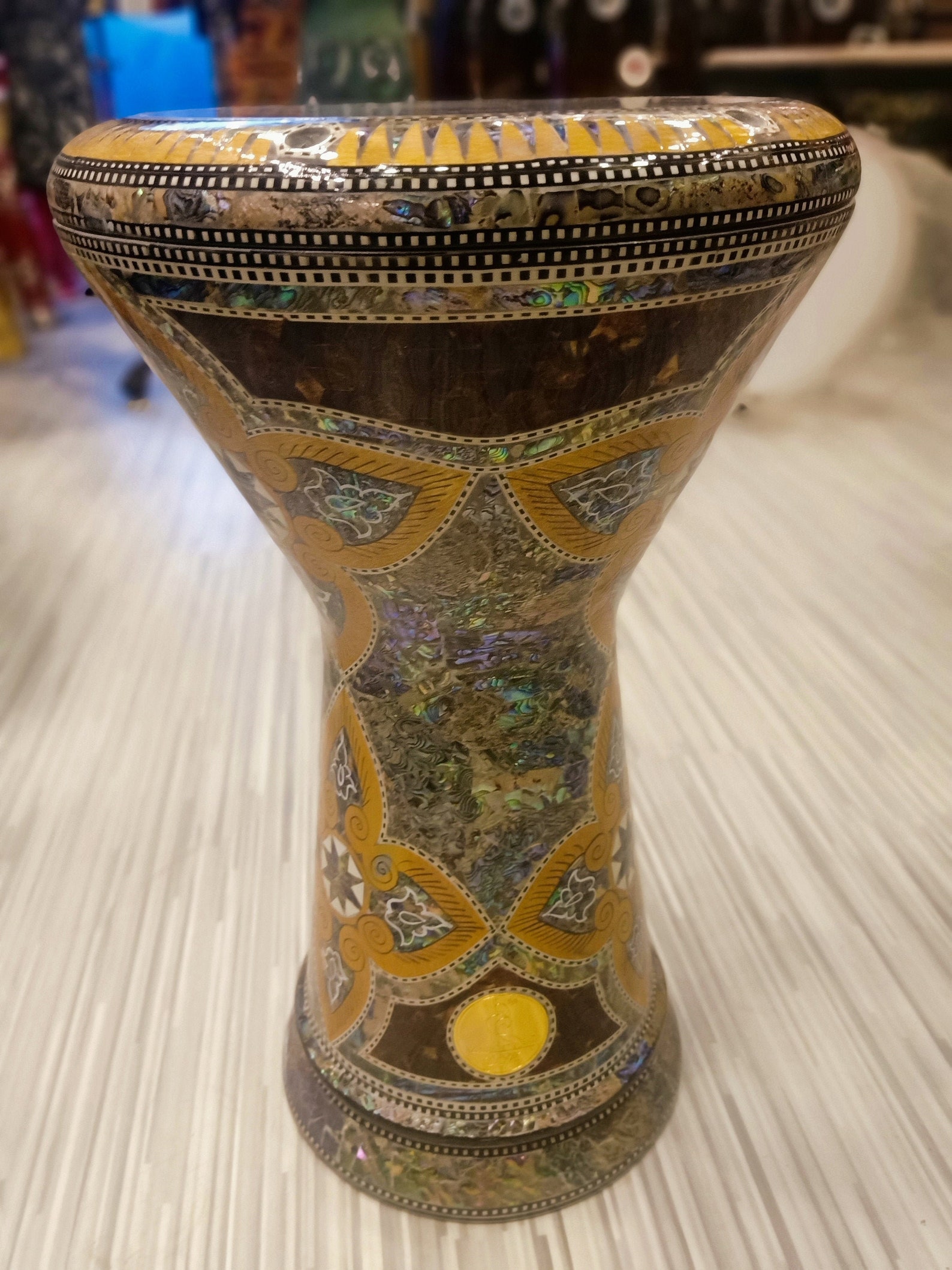 19 inches Egyptian Drum Darbuka Tabla Mother of Pearl Etsy
