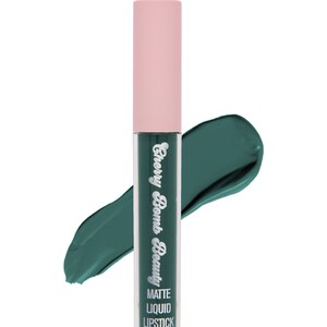 Green Emerald City Lipstick Liquid Matte Vegan & Cruelty-Free Waterproof Longwear Makeup Kitten Cosmetics image 2