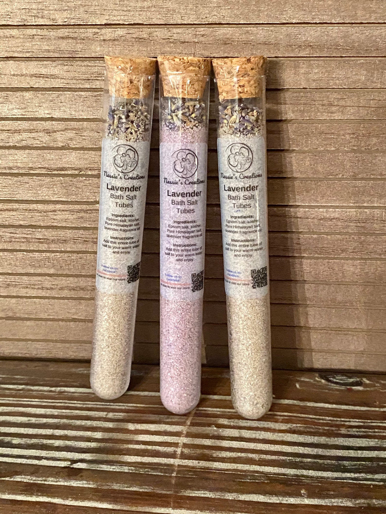 Bath Salt Tubes Etsy