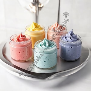 Foaming Whipped body Scrub/ Sugar Scrubs/ Body Sugar Scrubs/ many scent to choose from