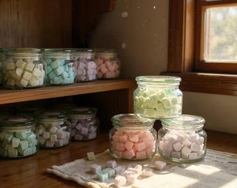 Foaming Sugar Scrub Cubes/ Vegan friendly