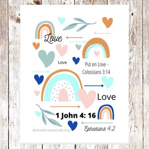 Love Bible Journaling Printable