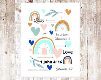 Love Bible Journaling Printable