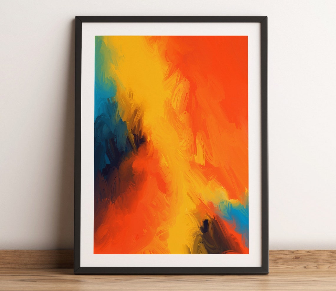 Abstract Painting Abstract Print Abstract Art Abstract Etsy UK