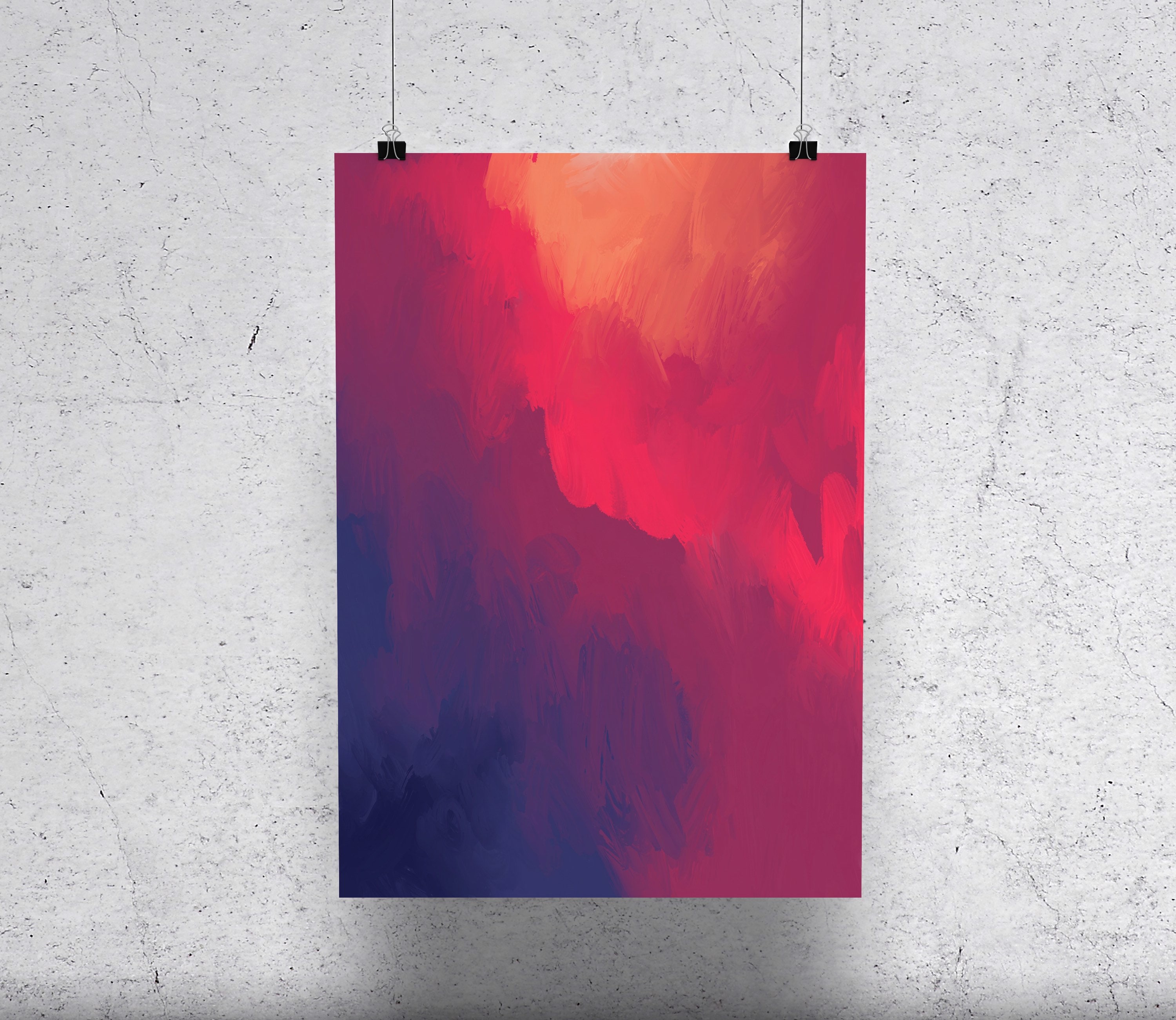 Abstract Art Art Print Colourful Prints Abstract Painting Etsy UK