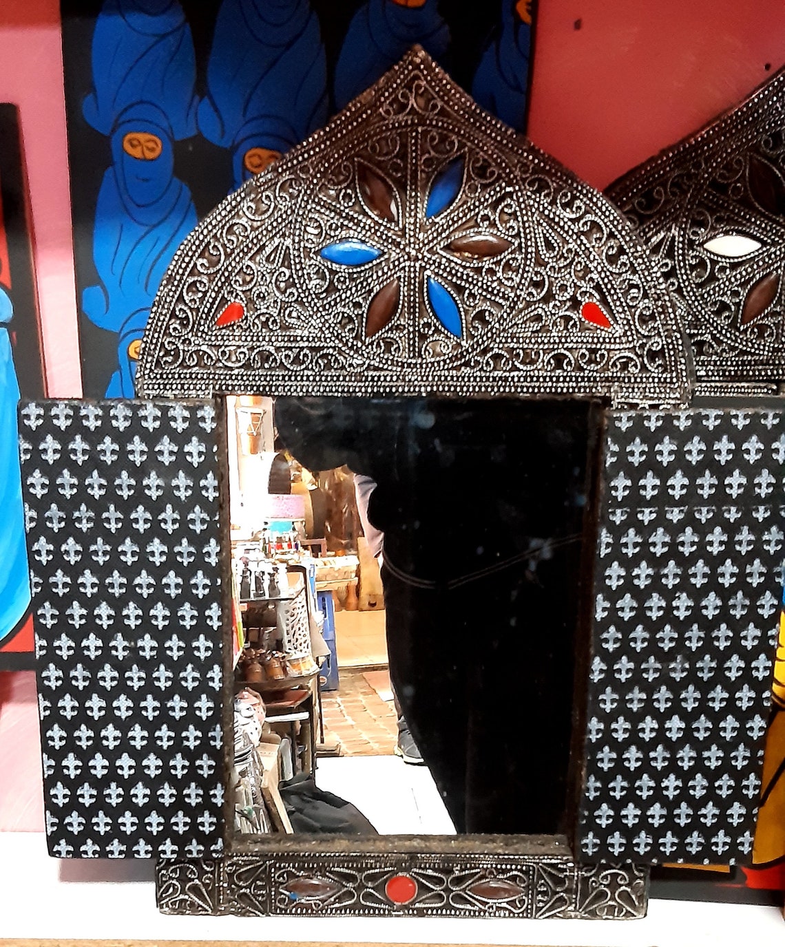 Moroccan mirror handmade wall mirror Moroccan Berber Etsy