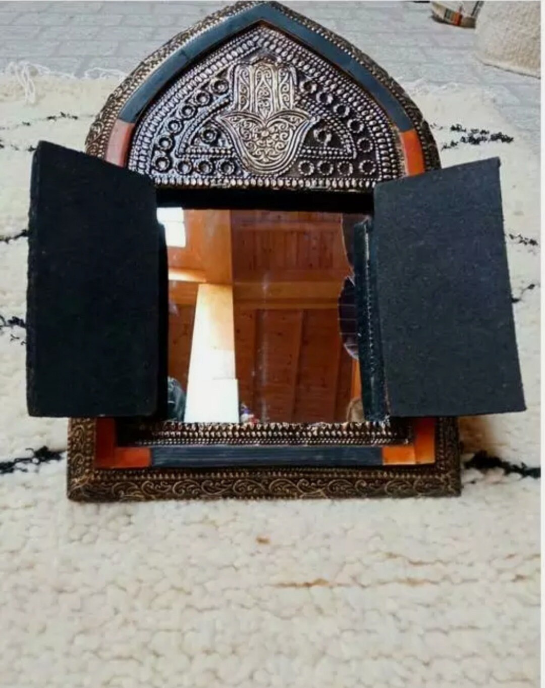 Espejo marroquí espejo hecho a mano espejo de pared | Etsy