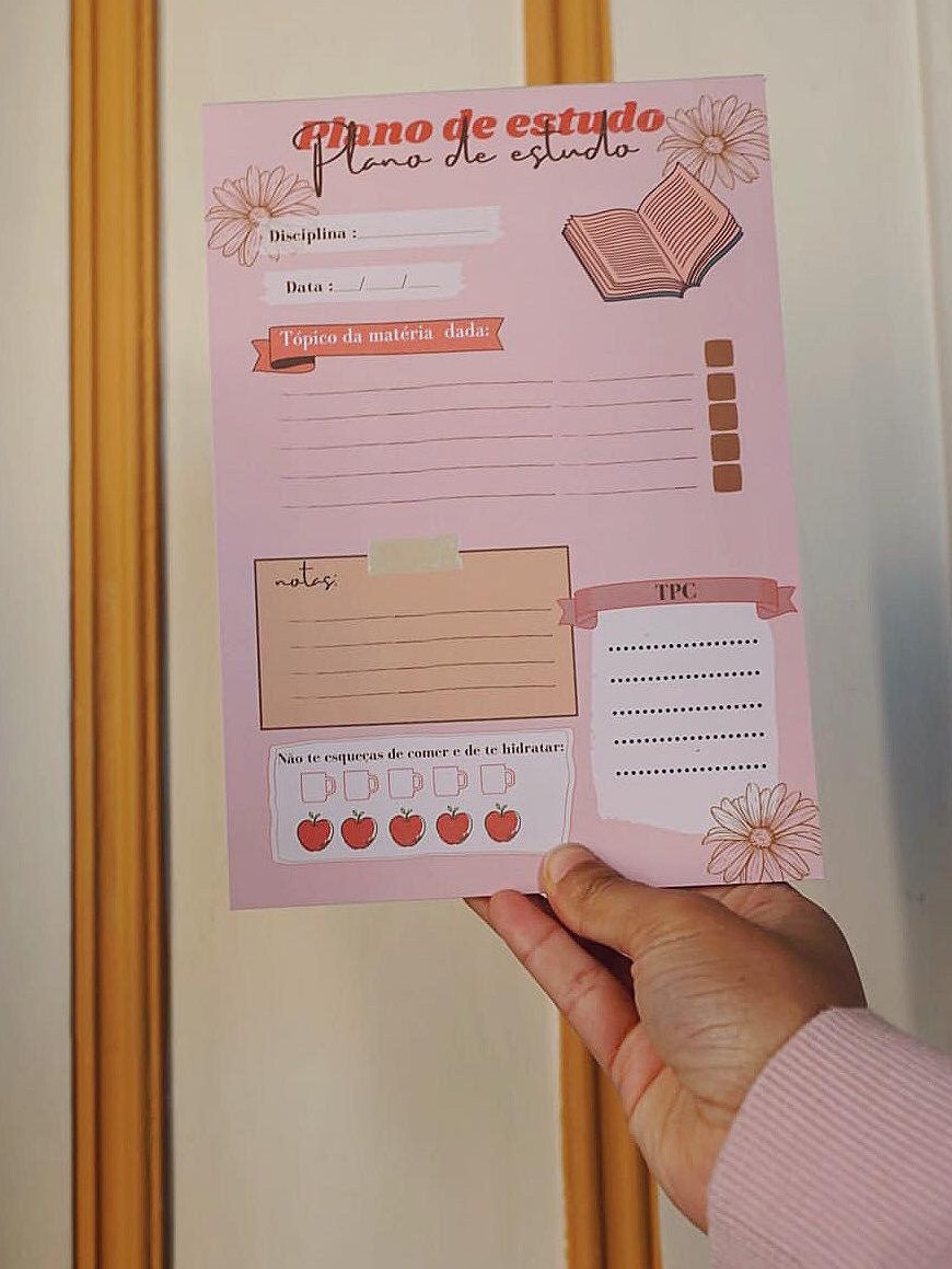 Notepad Studies Etsy Canada