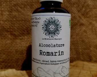 Rosemary in flower (organic) mother tincture