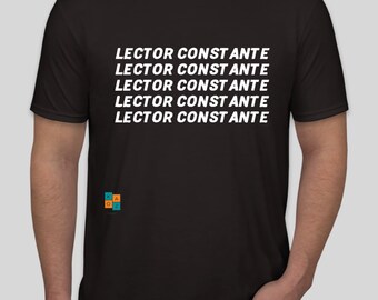 Lector Constante shirt, Constant reader shirt, Stephen King shirt, books shirt, bookworm gift, readers gift ideas, bookworm shirt, books