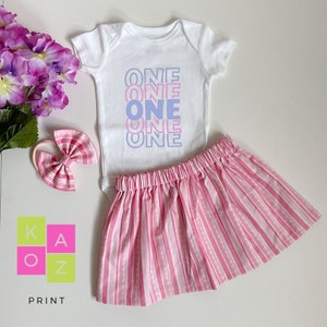 One Birthday Girl onesie , First Birthday Girl Onesie, First Birthday Girl Outfit, Birthday Girl Onesie, Baby Girl onesie