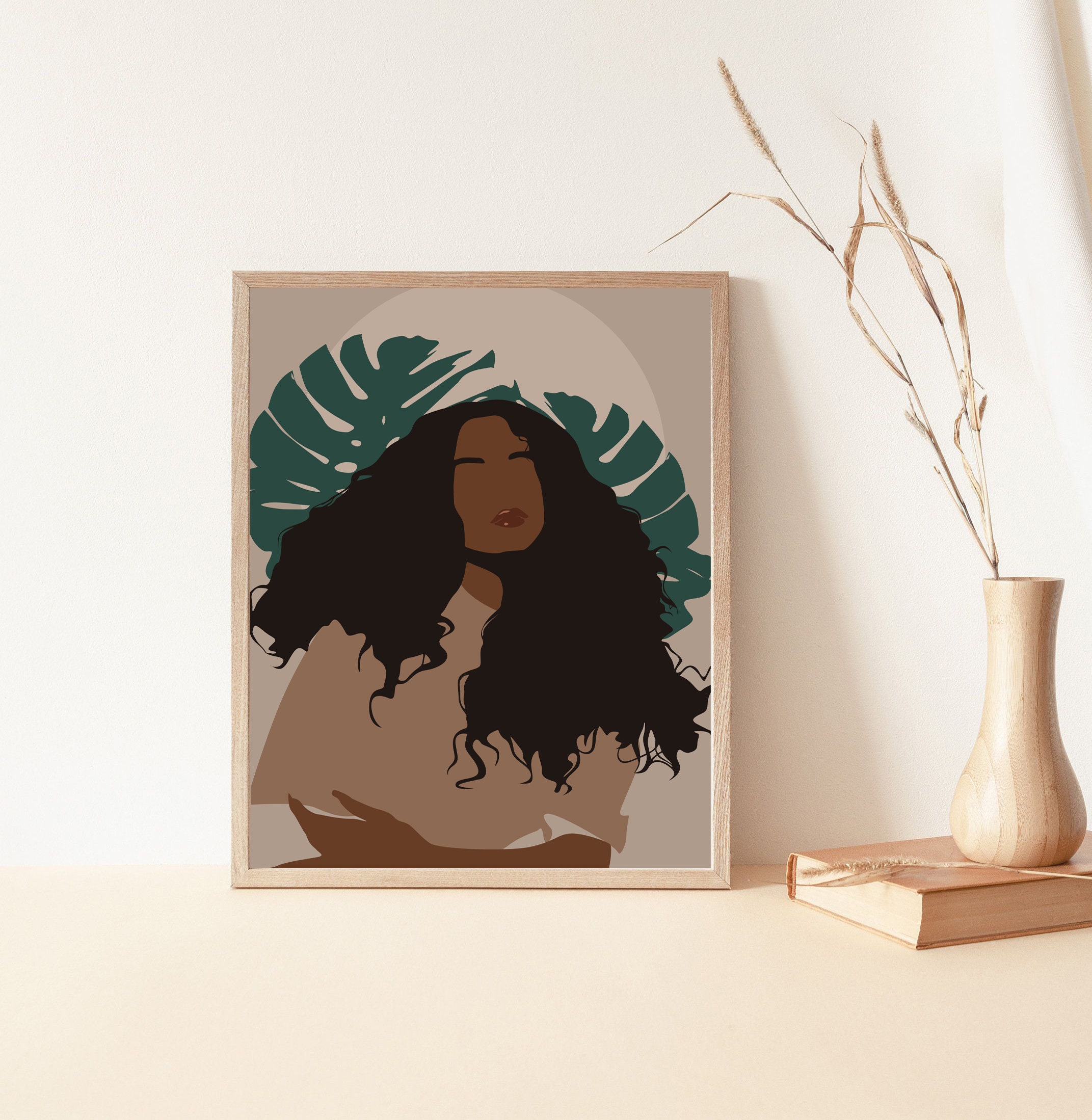 Black Woman Print African American Wall Art Printable Art - Etsy