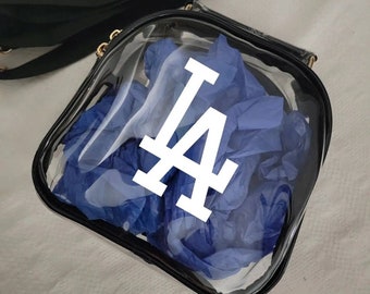 clear dodgers backpack