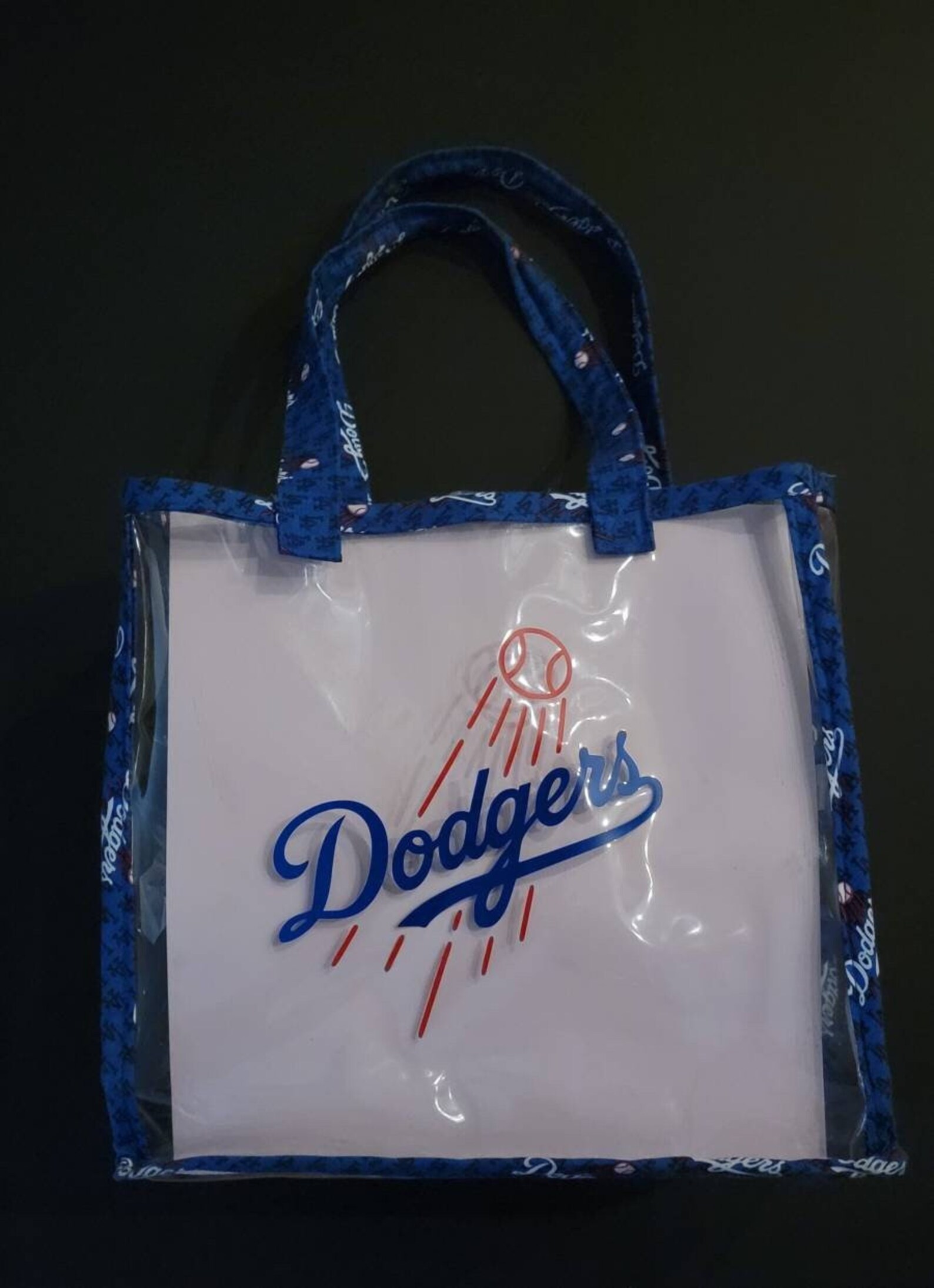 Dodger Stadium Clear Tote Bag / Dodgers / Customize to Any Etsy