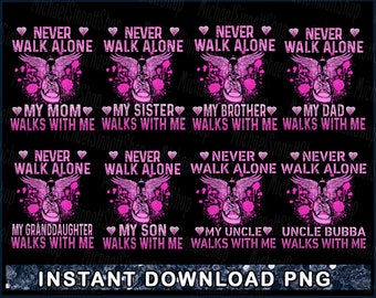 Never Walk Alone Svg Etsy