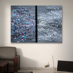 Acrylic painting on canvas art painting 80*60 cm original abstract painting wall decoration unique hand-painted picture