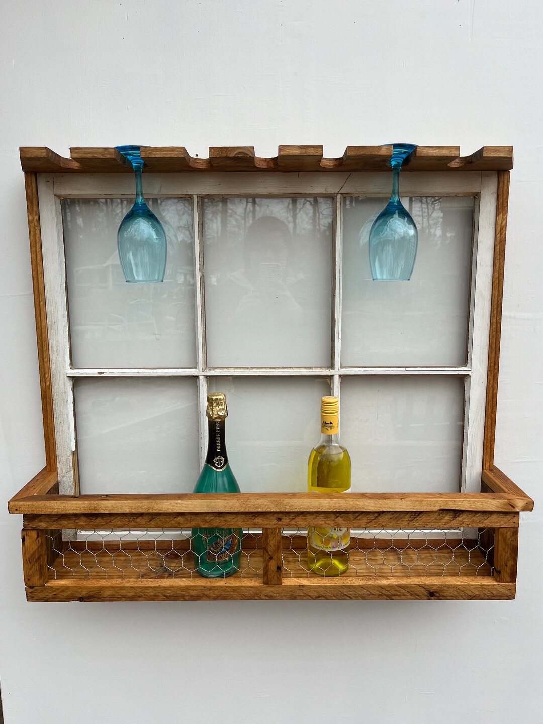 Window Wine Rack - Etsy