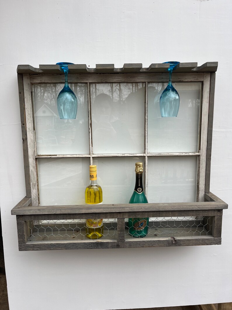 Window Wine Rack - Etsy