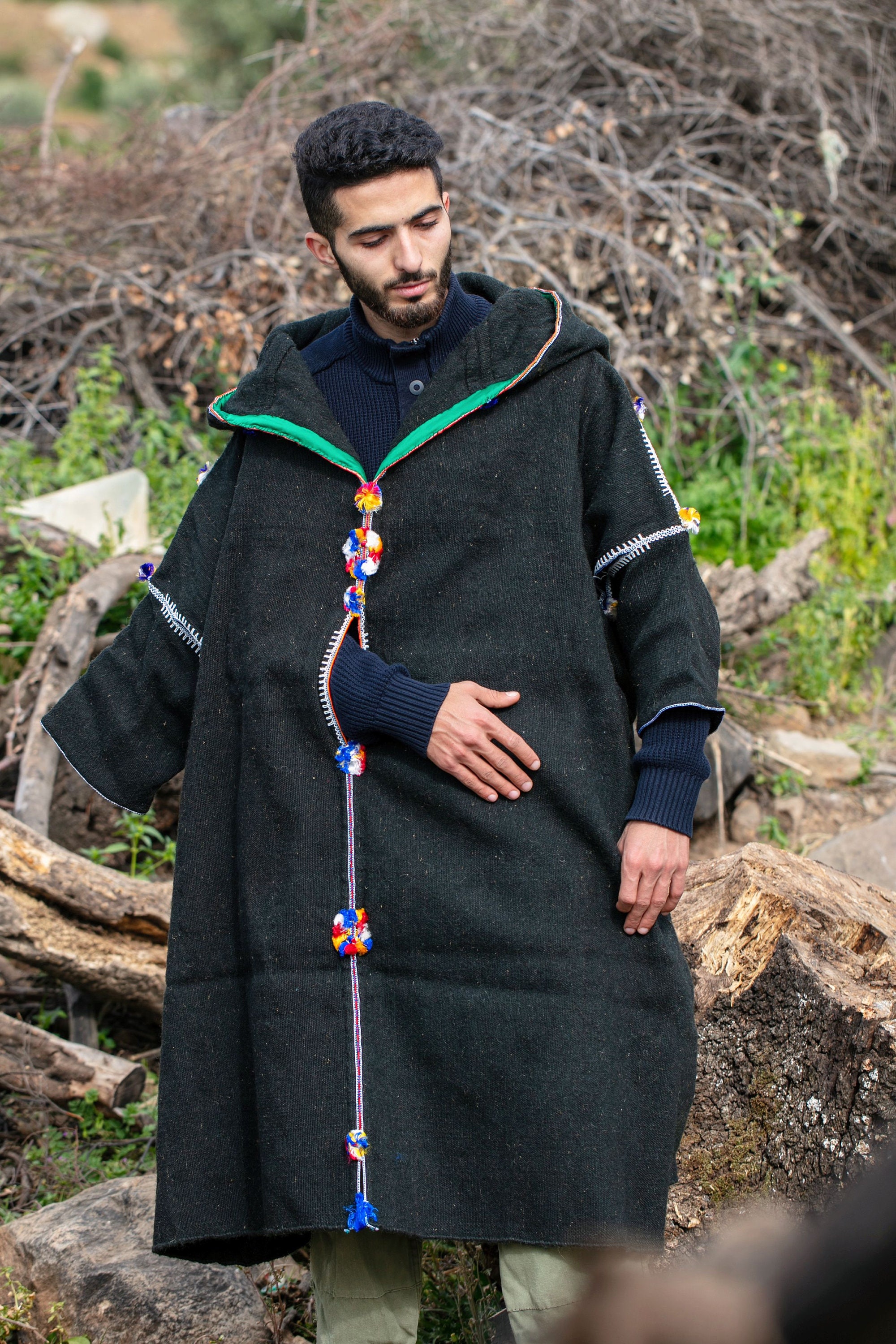 Marokko Kaftan Mann Djellaba homme Weiße traditionelle | Etsy