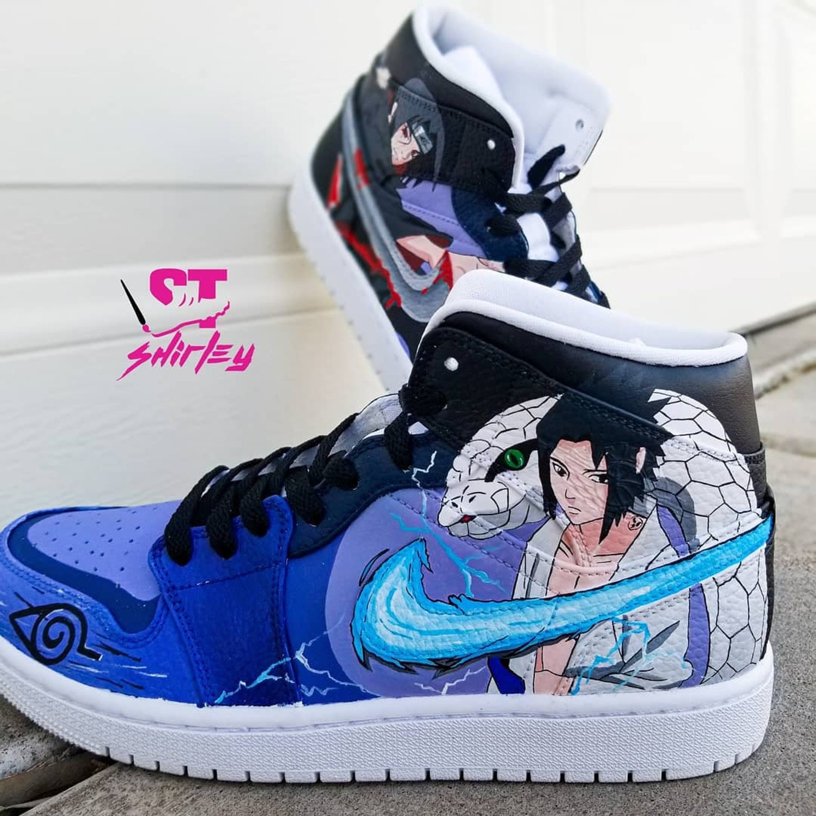 sasuke and itachi air force 1