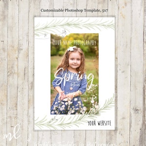 Photography Marketing Board, Mini Session Template, Photoshop, Social Media, Advertisement, Photographer