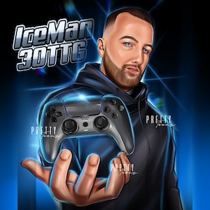 Custom Vtuber Logo, Custom Twitch Streamer Avatar Design, YouTube TikTok Twitch Gaming Portrait Logo, Custom Twitch Graphics, Cartoon Logo