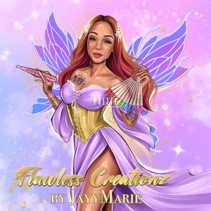 Nail Artist Logo Design, Nail Tech Custom Portrait from Photo, Cartoon Nail Artist Portrait Avatar, Custom Illustration Nail Salon Logo