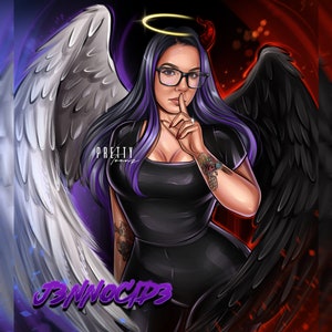Custom Vtuber Logo, Custom Twitch Streamer Avatar Design, YouTube TikTok Twitch Gaming Portrait Logo, Custom Twitch Graphics, Cartoon Logo