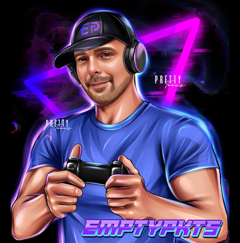 Custom Twitch Logo Twitch Streamer Gaming Logo Gaming Mascot Etsy Canada