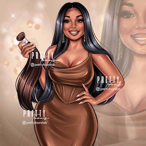 Logotipo de retrato de peluquero, diseño de logotipo de estilista de cabello personalizado, logotipo de retrato de dibujos animados de extensiones de cabello, logotipo de peluquería de maestros trenzadores
