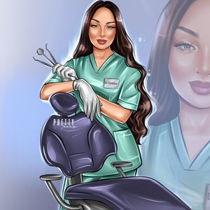 Logotipo de Beauty Business, logotipo de esteticista, logotipo de dibujos animados de cuidado de la piel, logotipo de blanqueamiento de dientes, logotipo de estilista de cabello, logotipo de Avatar de boutique